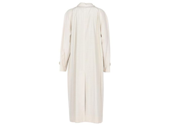 Trench Coat Aquascutum 2000s Beige - vista 3