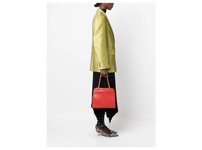 Autre Marque Chanel Borsa anni 1997-1999 Rosso - vista 2