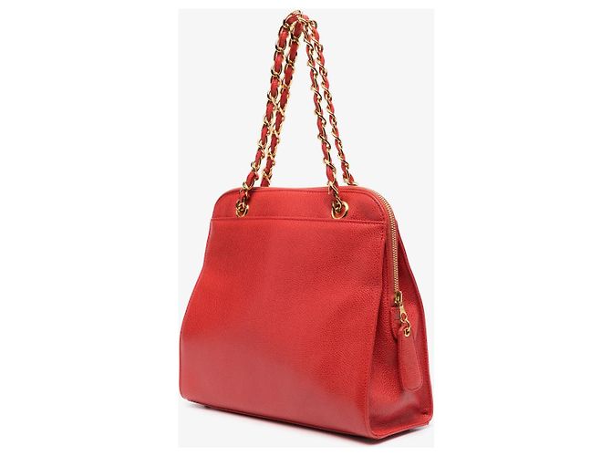 Autre Marque Chanel Borsa anni 1997-1999 Rosso - vista 3