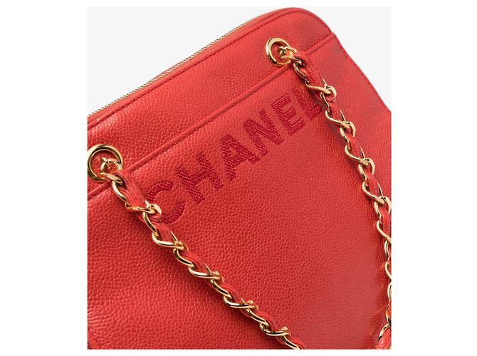 Autre Marque Chanel Borsa anni 1997-1999 Rosso - vista 4