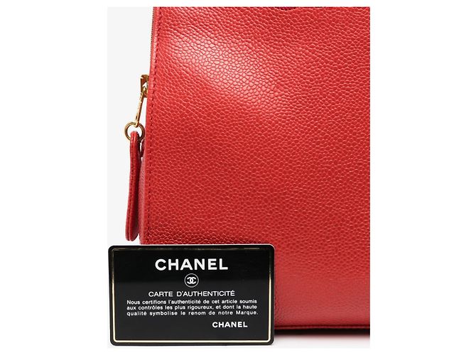 Autre Marque Chanel Borsa anni 1997-1999 Rosso - vista 6