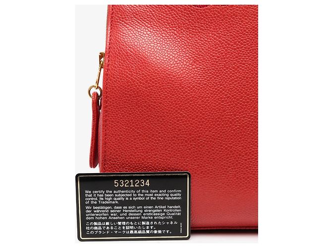 Autre Marque Chanel Borsa anni 1997-1999 Rosso - vista 7