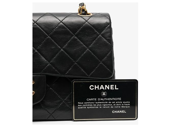 Autre Marque Chanel Borsa anni 1989-1991 Nero - vista 6