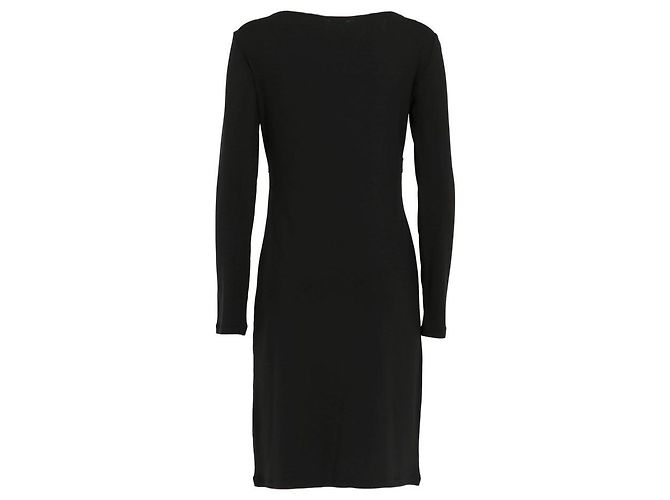 Versace Jeans Couture Kleid Schwarz Midi - Ansicht 3