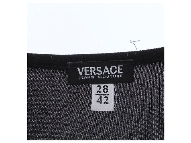 Versace Jeans Couture Kleid Schwarz Midi - Ansicht 4