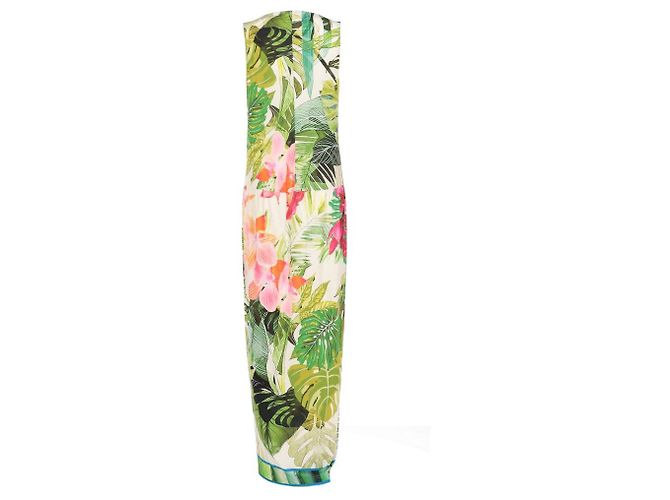 Autre Marque Vestido Donatella ViaRoma 2000s Multicor - vista 3