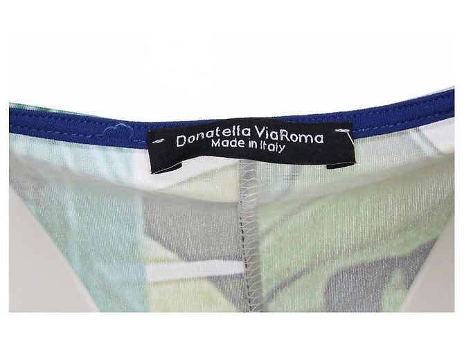 Autre Marque Vestido Donatella ViaRoma 2000s Multicor - vista 4