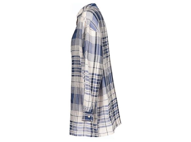 Camicia Emporio Armani 90s Blu - vista 2
