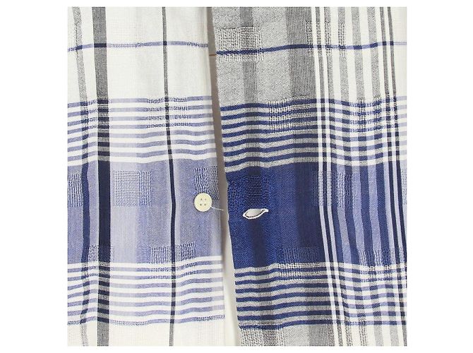 Camicia Emporio Armani 90s Blu - vista 4