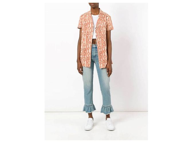 Camicia Romeo Gigli anni 2000 Marrone - vista 2