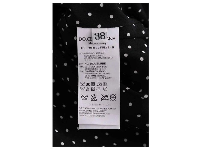 Dolce & Gabbana Lederjacke braun - Ansicht 6