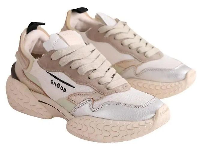Ghoud Sneaker aus Leder beige - Ansicht 3