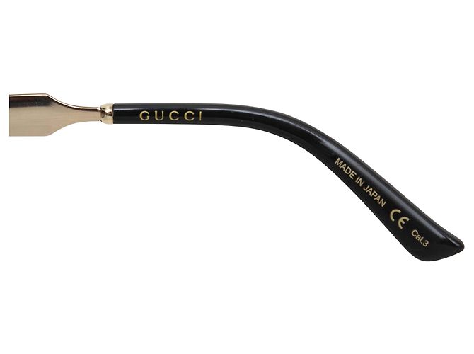 Gafas de sol oversized Gucci negras Negro - vista 4