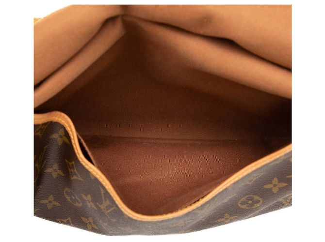 Borsa a tracolla Louis Vuitton Monogram Saumur 30 Marrone - vista 5