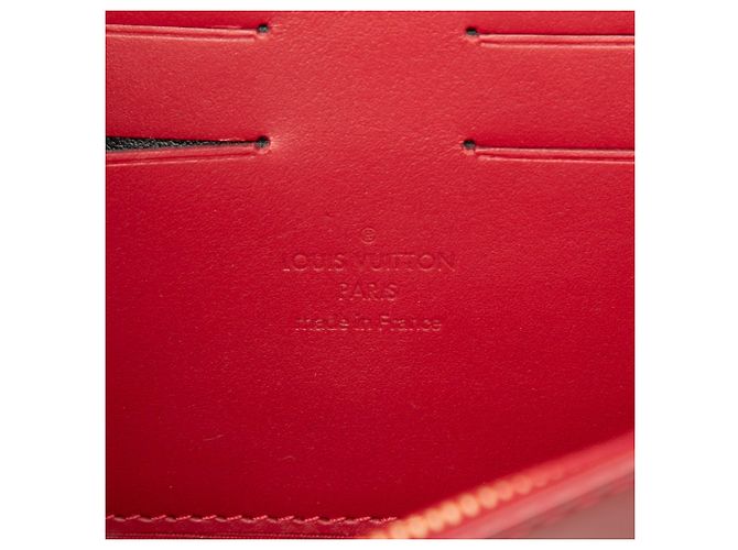 Borsa a tracolla Louis Vuitton Monogram Vernis Rossmore MM rossa Rosso - vista 5