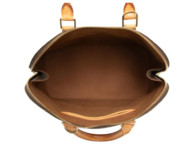 Borsa a mano Louis Vuitton Monogram Alma PM Marrone - vista 4