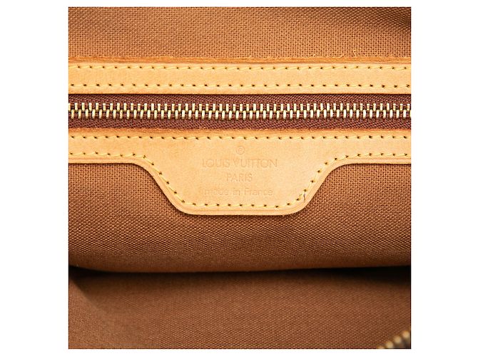 Borsa Tote Cabas Piano Louis Vuitton Monogram Marrone - vista 5