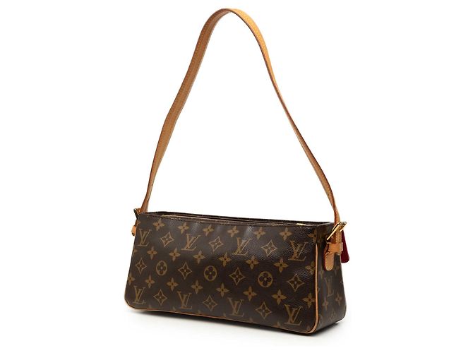 Borsa a tracolla Louis Vuitton Monogram Viva Cite MM Marrone - vista 2