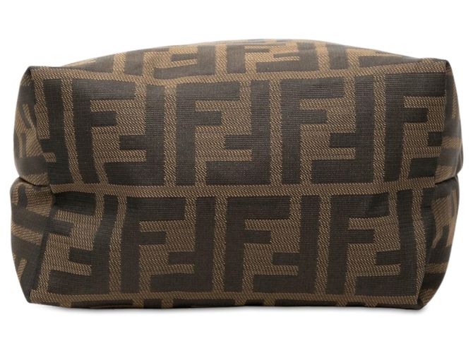 Borsa Fendi Zucca Canvas marrone - vista 3