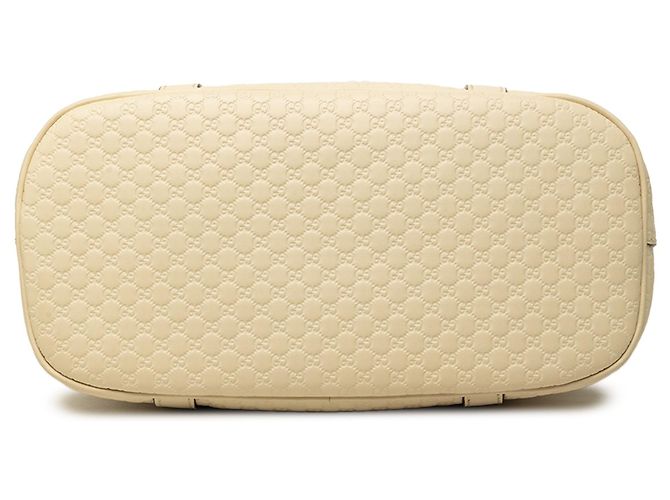 Borsa Dome Gucci Medium Microguccissima Bianca Bianco - vista 3
