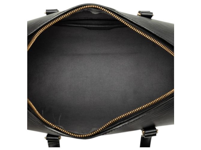 Borsa Louis Vuitton Epi Soufflot Nera Nero - vista 4