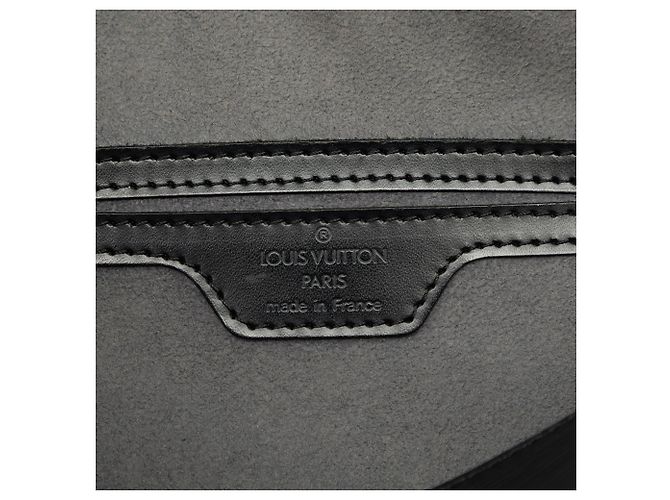 Borsa Louis Vuitton Epi Soufflot Nera Nero - vista 5