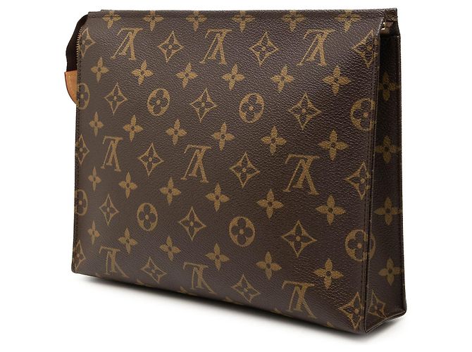 Beauty case Louis Vuitton Monogram marrone 26 Clutch Bag - vista 2