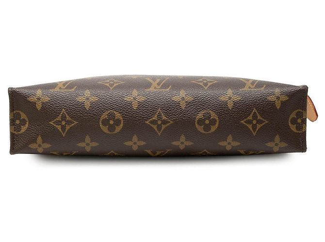 Beauty case Louis Vuitton Monogram marrone 26 Clutch Bag - vista 3