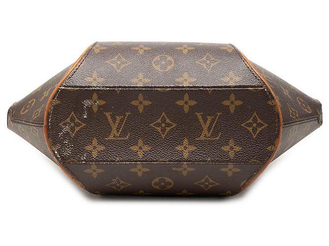 Borsa a mano Louis Vuitton Monogram Ellipse PM Marrone - vista 3