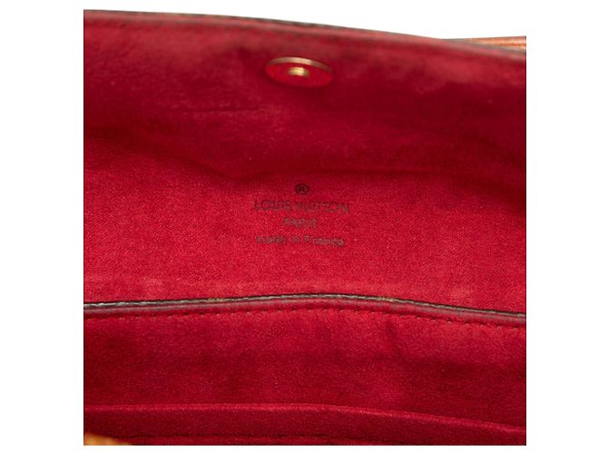 Borsa a mano Louis Vuitton Monogram Sonatine Marrone - vista 5
