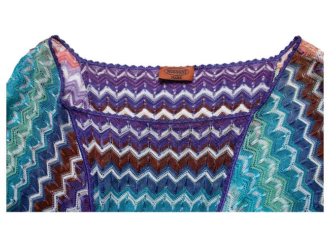 Missoni, Multi Zig Zag Kaftan Mehrfarben - Ansicht 6