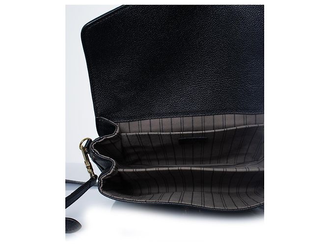 Louis Vuitton, Black Pochette metis empreinte bag - view 6