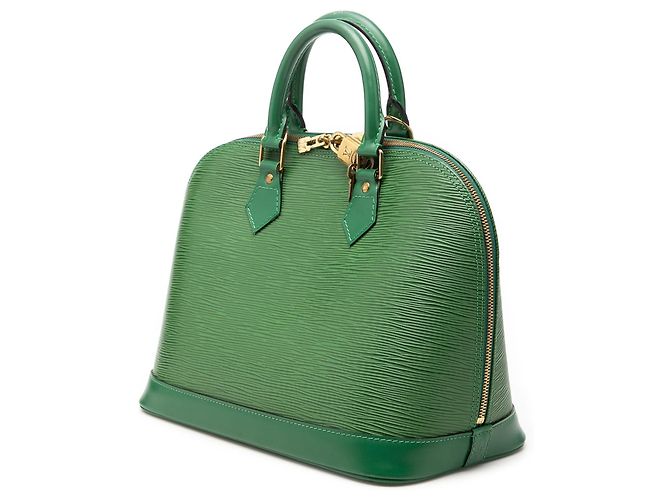 Borsa a mano Louis Vuitton Epi Alma PM Verde - vista 2