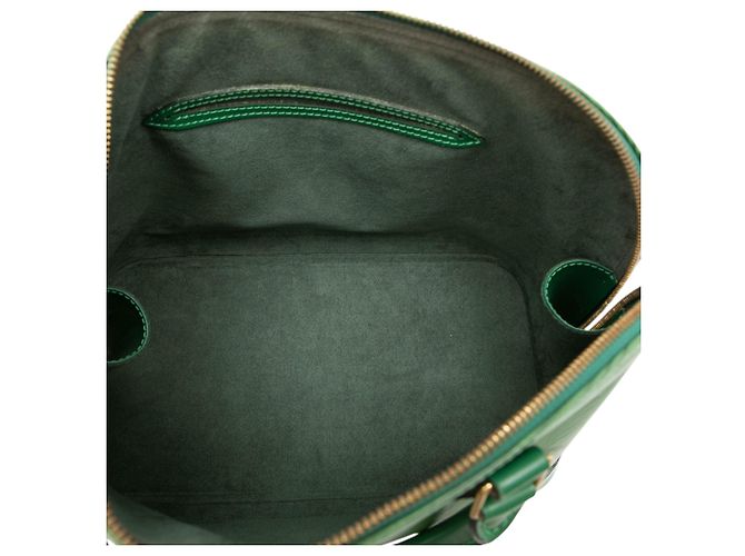 Borsa a mano Louis Vuitton Epi Alma PM Verde - vista 4