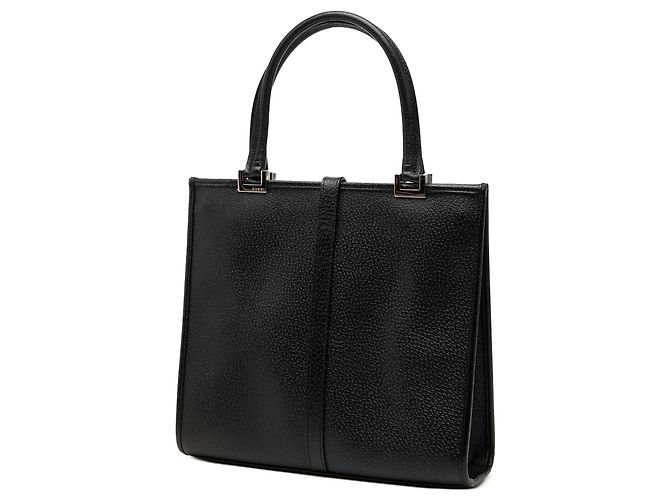 Borsa Jackie Gucci in pelle di vitello nera Nero - vista 2