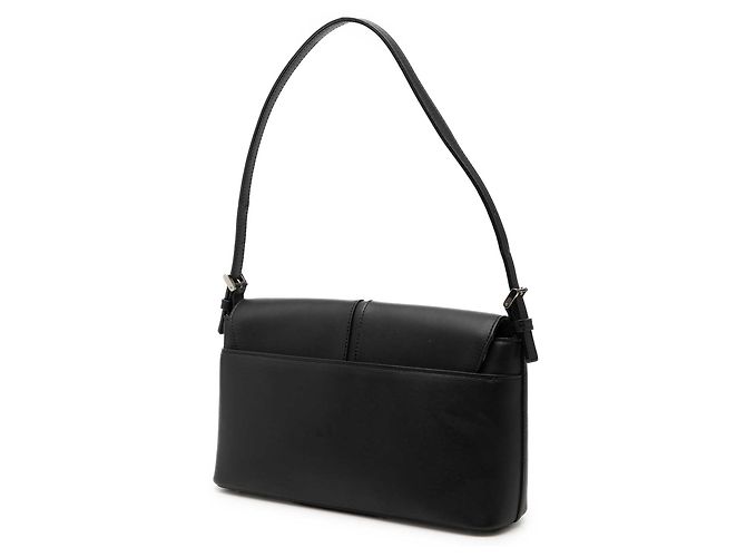 Borsa a tracolla Burberry in pelle nera Nero - vista 2