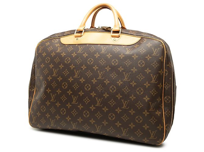 Bolso de viaje Louis Vuitton Monogram Alize 24 Heures Marrón Castaño - vista 2