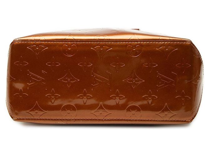 Borsa a mano Louis Vuitton Monogram Vernis Reade PM Marrone - vista 3