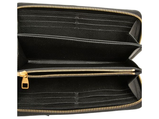 Louis Vuitton Monogram Empreinte Zippy Long Wallet schwarz - Ansicht 4