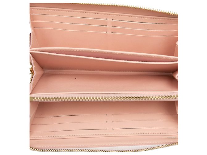 Cartera larga Louis Vuitton Monogram Garden Zippy Blanca Blanco - vista 4