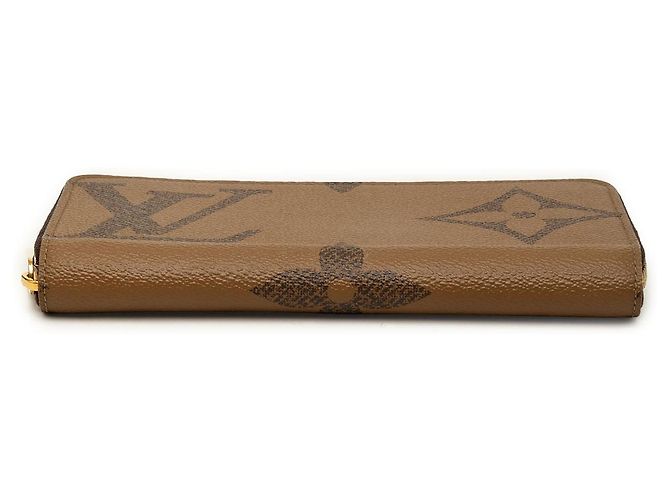 Cartera larga Zippy Louis Vuitton Monogram Giant Reverse marrón Castaño - vista 3