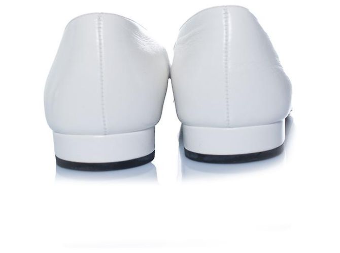 Chanel, ballerine 2024 con cinturino Mary Jane Bianco - vista 3