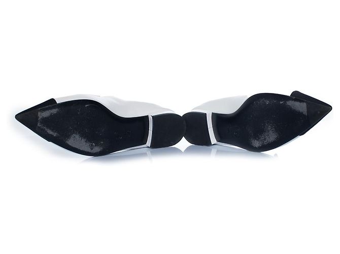 Chanel, ballerine 2024 con cinturino Mary Jane Bianco - vista 6