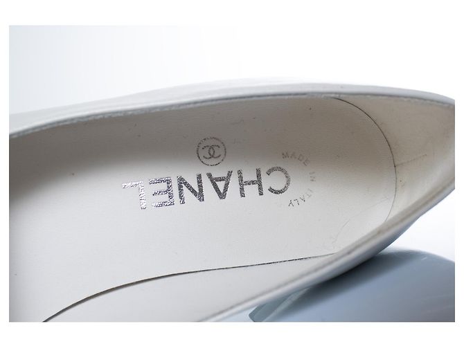 Chanel, ballerine 2024 con cinturino Mary Jane Bianco - vista 9