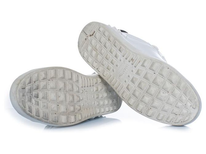 Valentino Garavani, sneakers Open VLTN rockstud Bianco - vista 7