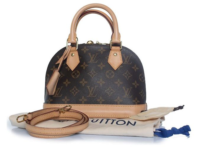 Louis Vuitton, Alma BB aus Monogram Canvas Braun - Ansicht 2