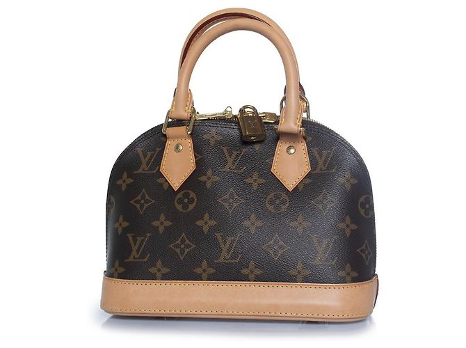 Louis Vuitton, Alma BB aus Monogram Canvas Braun - Ansicht 3
