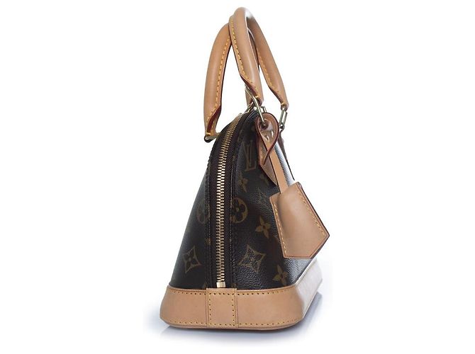 Louis Vuitton, Alma BB aus Monogram Canvas Braun - Ansicht 5