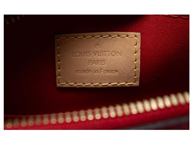 Louis Vuitton, Monogram vernis alma BB in cerise Rosso - vista 8