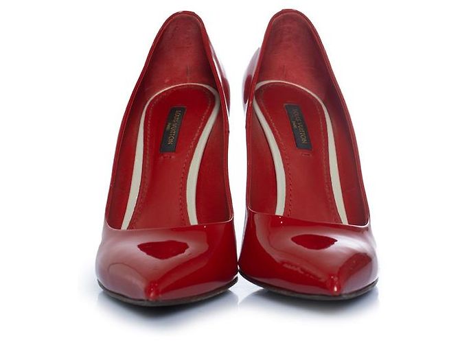 Louis Vuitton, décolleté a punta Eyeline red Rosso - vista 3